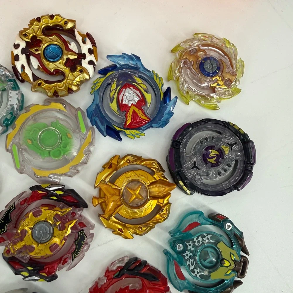 Beyblade Burst Massive Lot 3 Storage Cases Launchers Ripcords Tops Parts